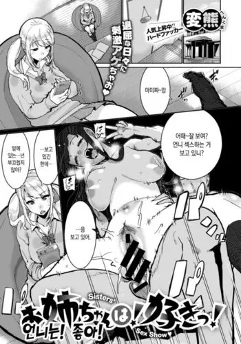 Onee-chan wa! Suki! - Sisters' Sex Show | 언니는! 좋아!