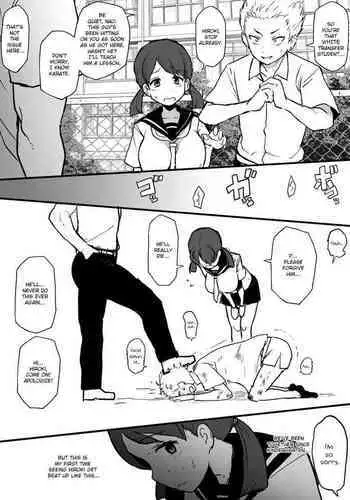 [Terasu MC] Kokujin no Tenkousei NTR ru - Complete [English][Bleached]