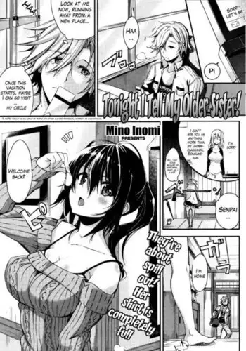 Tonight I Tell My Older Sister!